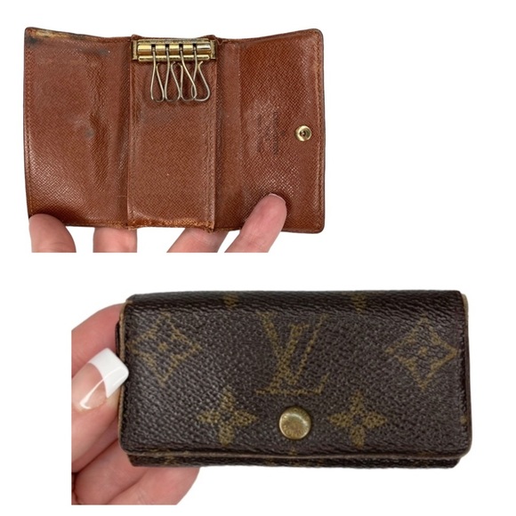 Louis Vuitton Handbags - Authentic Louis Vuitton Vintage Monogram Four Key Holder Case Wallet